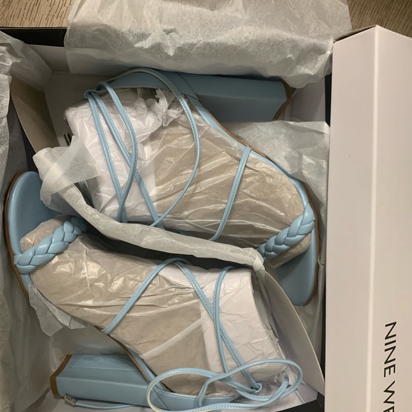 New Nine West - Monikka Ankle wrapped heel - Picture 2 of 5